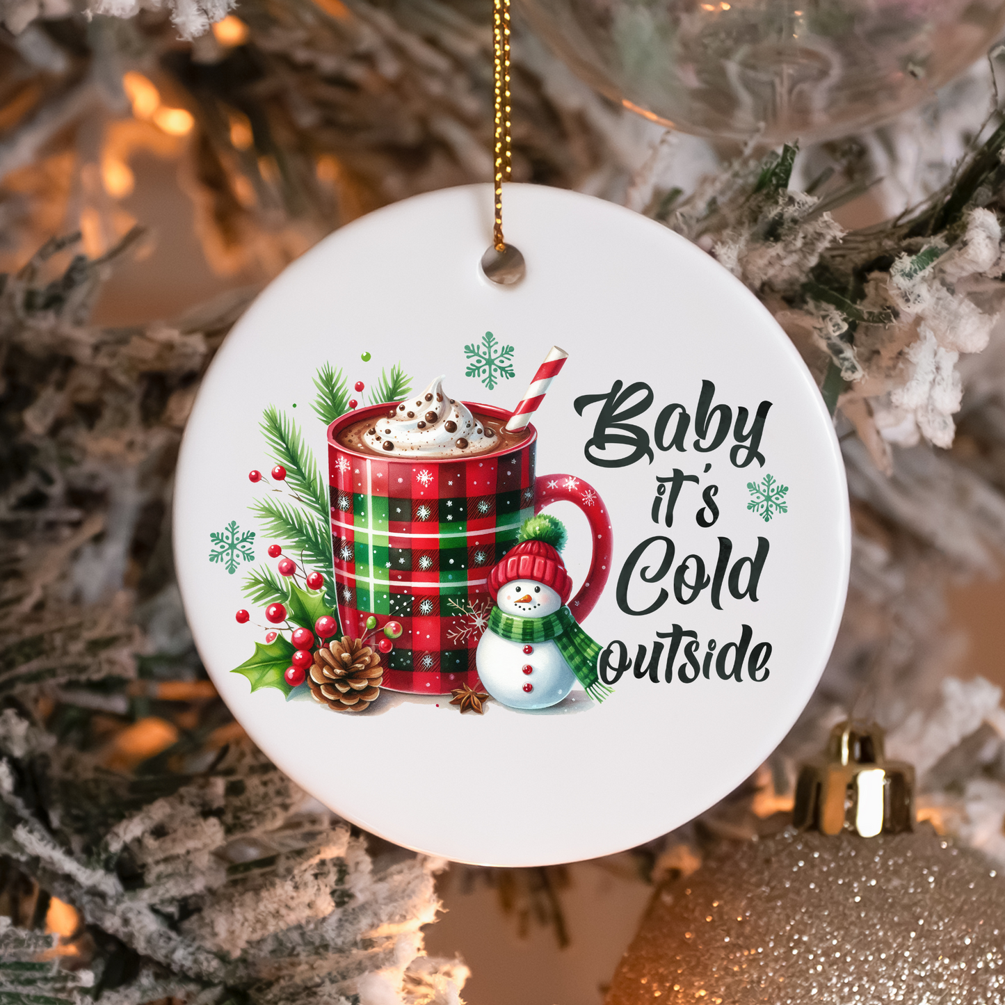 Baby It's Cold Outside Sublimation Transfers