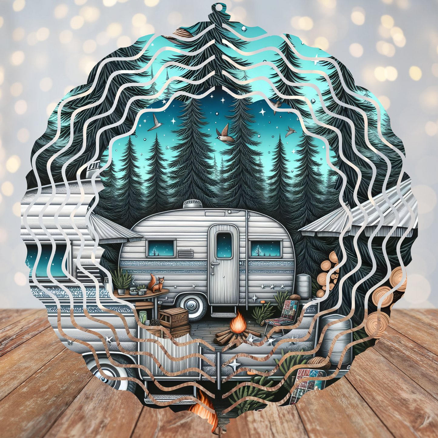 Camper Mountains Sublimation Transfer