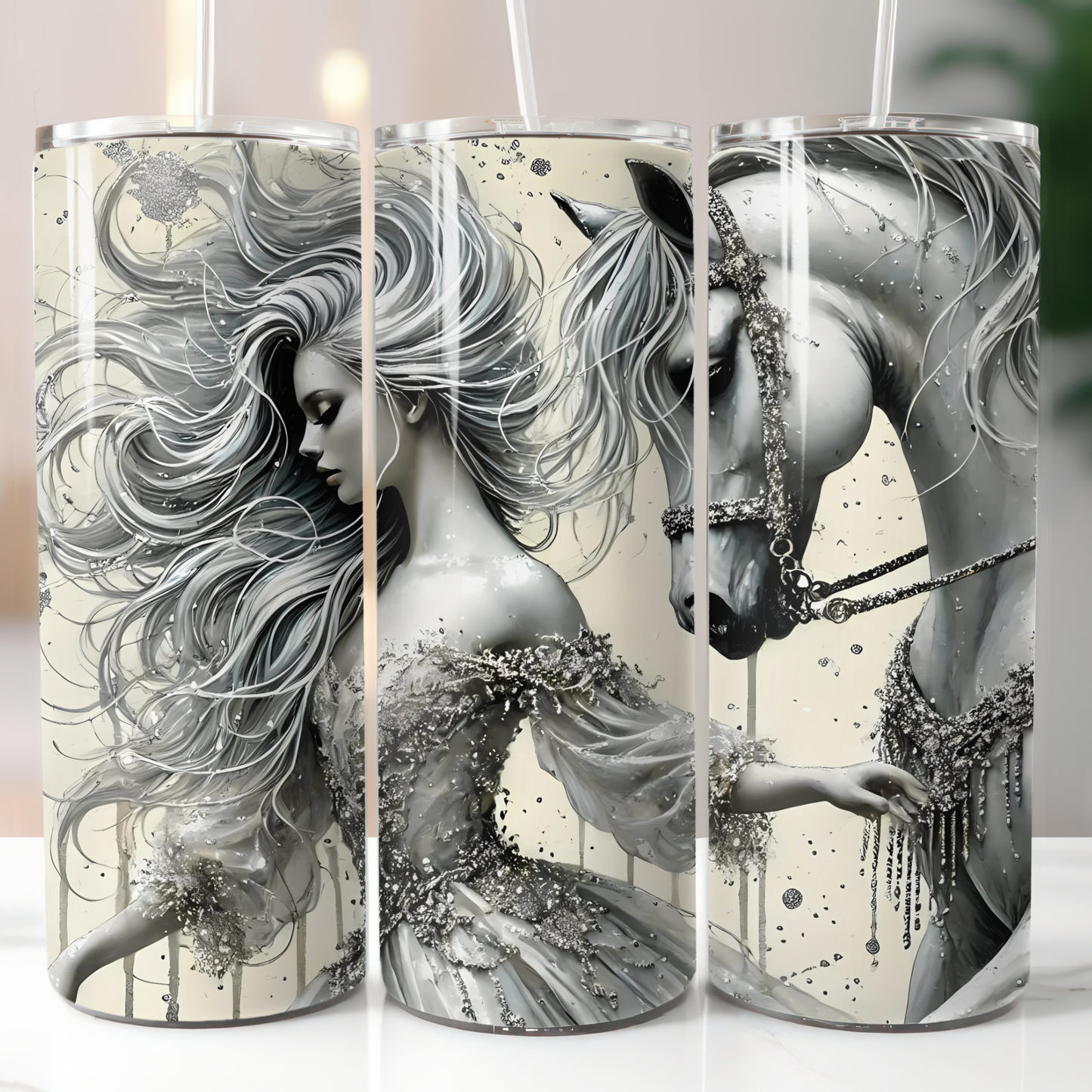 Fantasy Horse and Ballerina