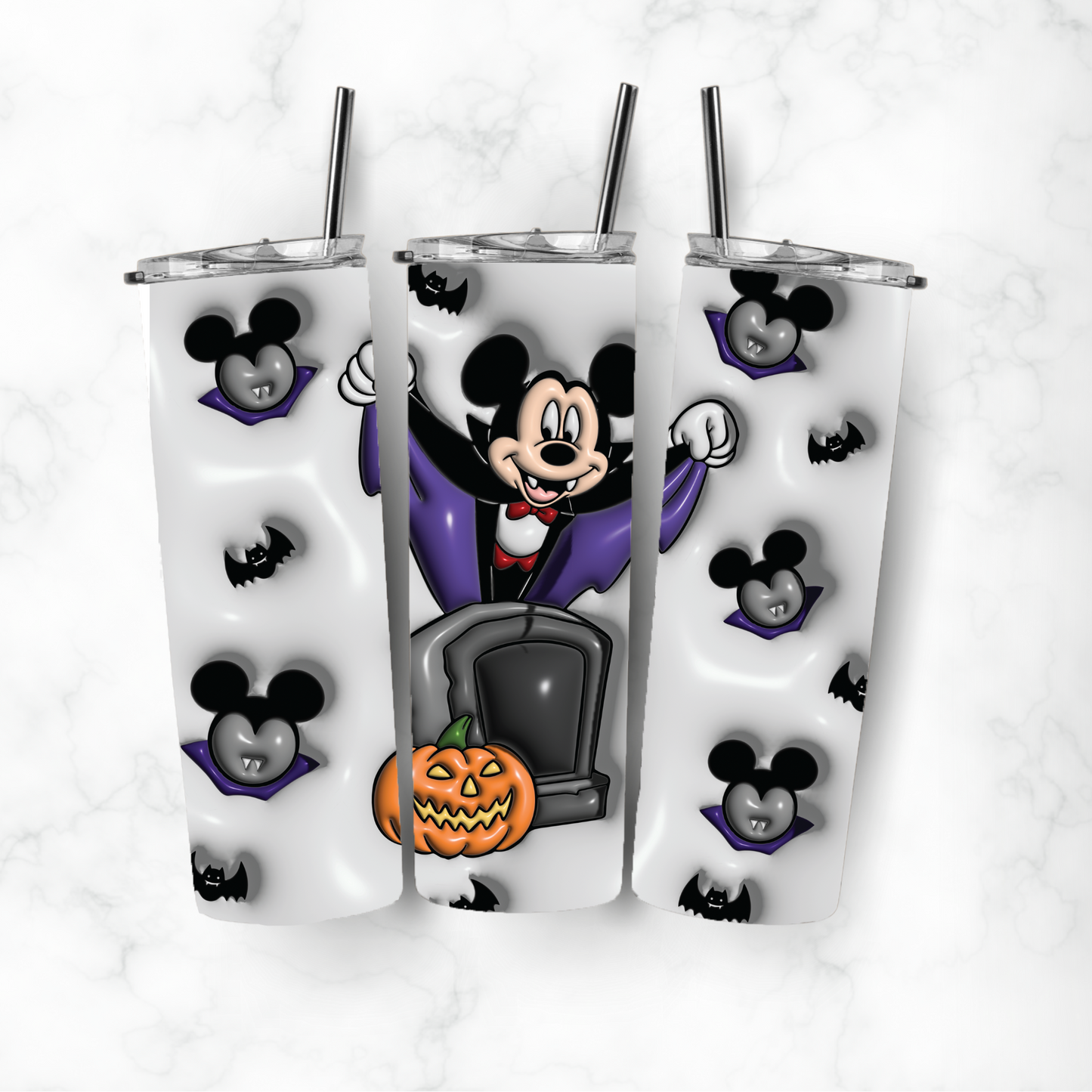 Vampire Mickey Mouse, Sublimation, Ready to Print, Ready To Press, Print Out Transfer, 20 oz, Skinny Tumbler Transfer, NOT A DIGITAL