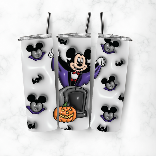Vampire Mickey Mouse, Sublimation, Ready to Print, Ready To Press, Print Out Transfer, 20 oz, Skinny Tumbler Transfer, NOT A DIGITAL