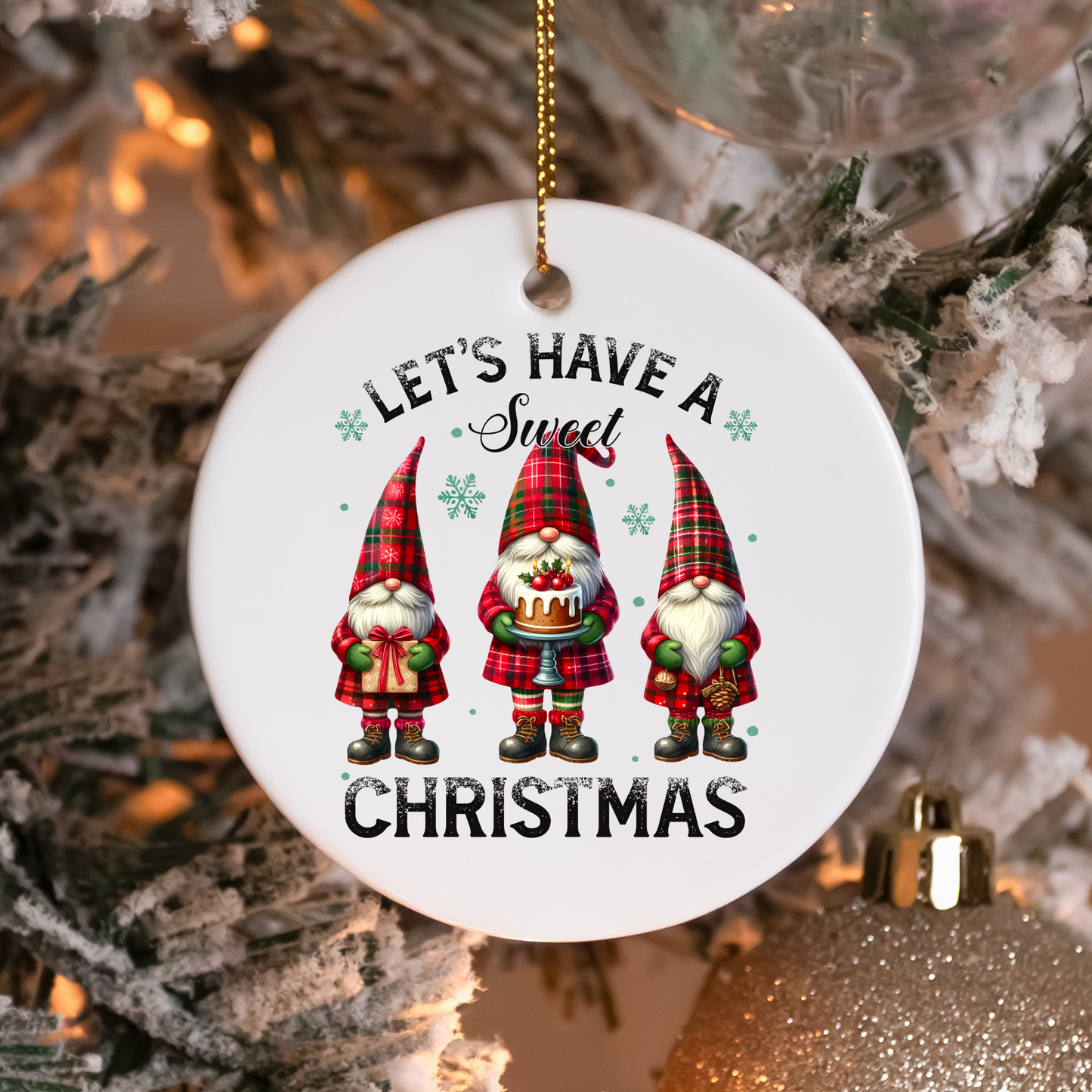 Let's Have A Sweet Christmas Sublimation Transfers