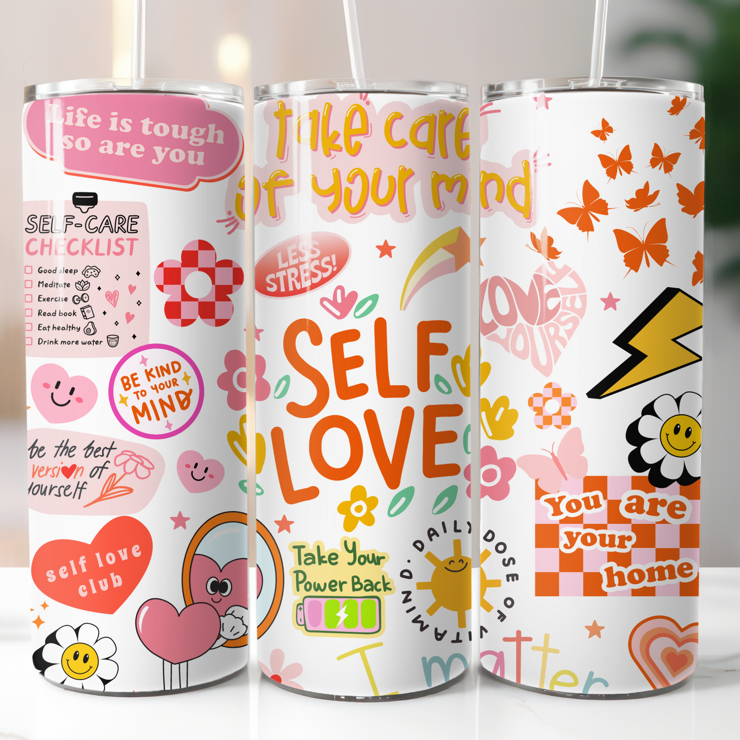 Self Love Sublimation Transfers