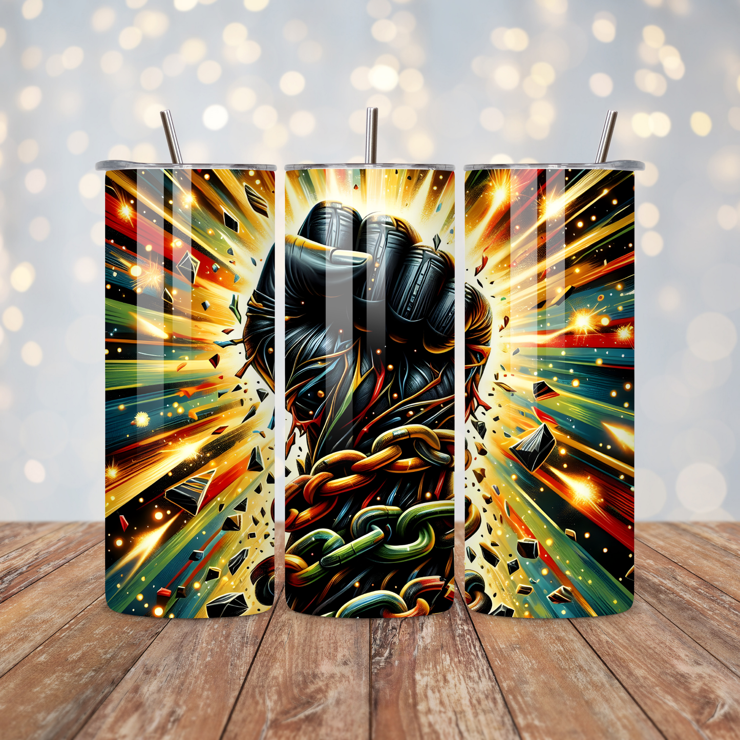 Black Fist Sublimation Transfer