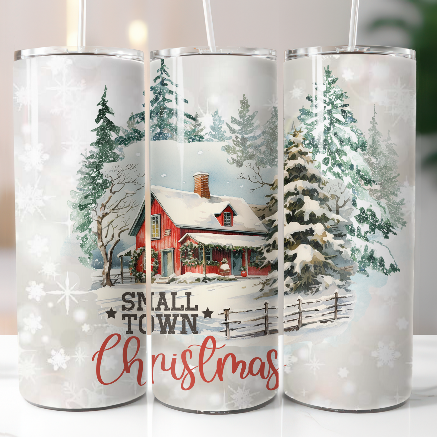 Smalltown Christmas, Sublimation Transfer