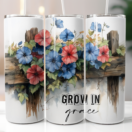 Grow In Grace Sublimation Transfer