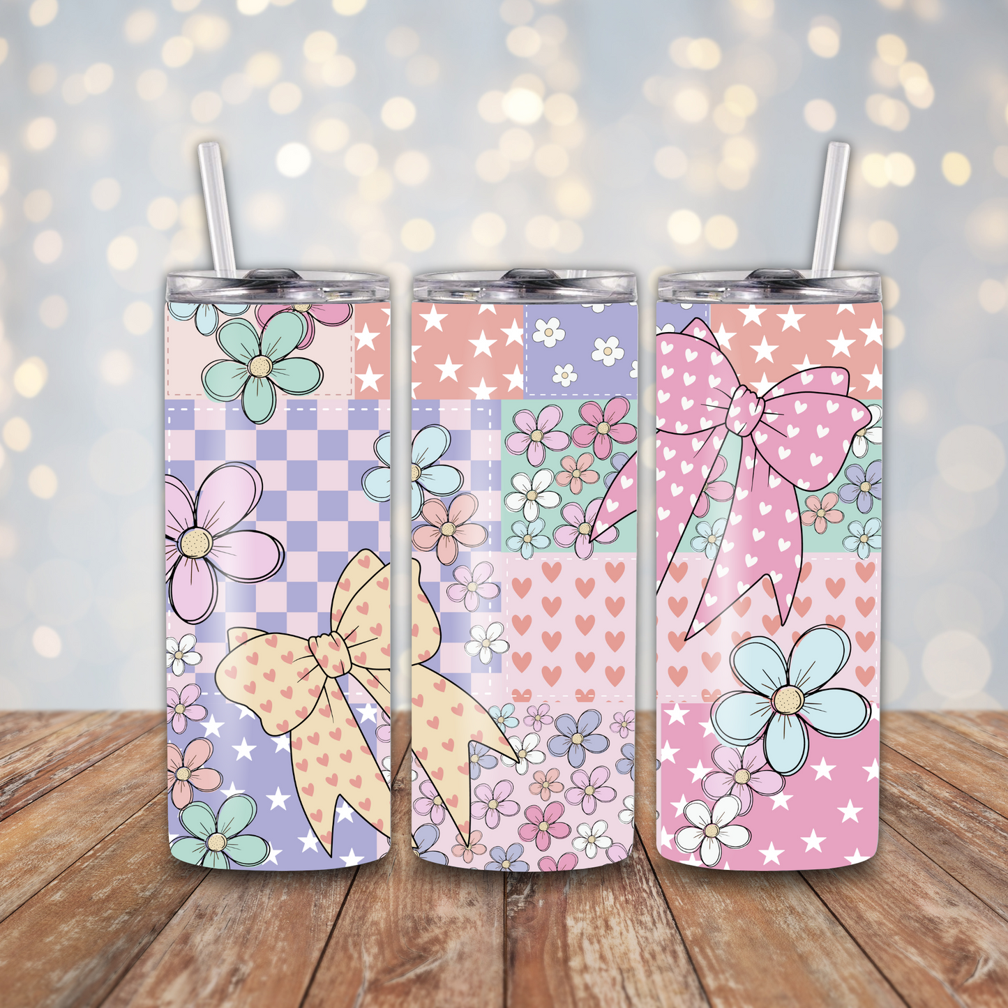 Coquette Bows Doodle Summer Sublimation Transfers