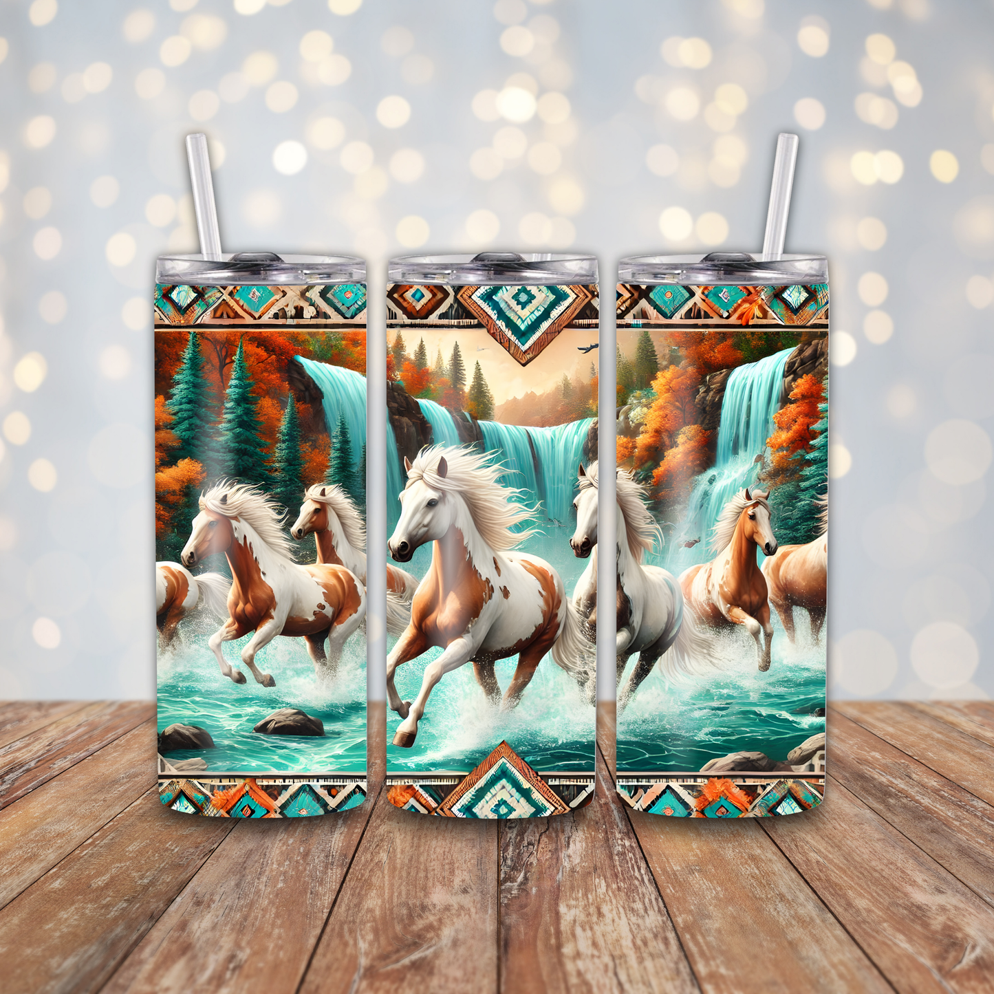 Western Horses Sublimation Transfers