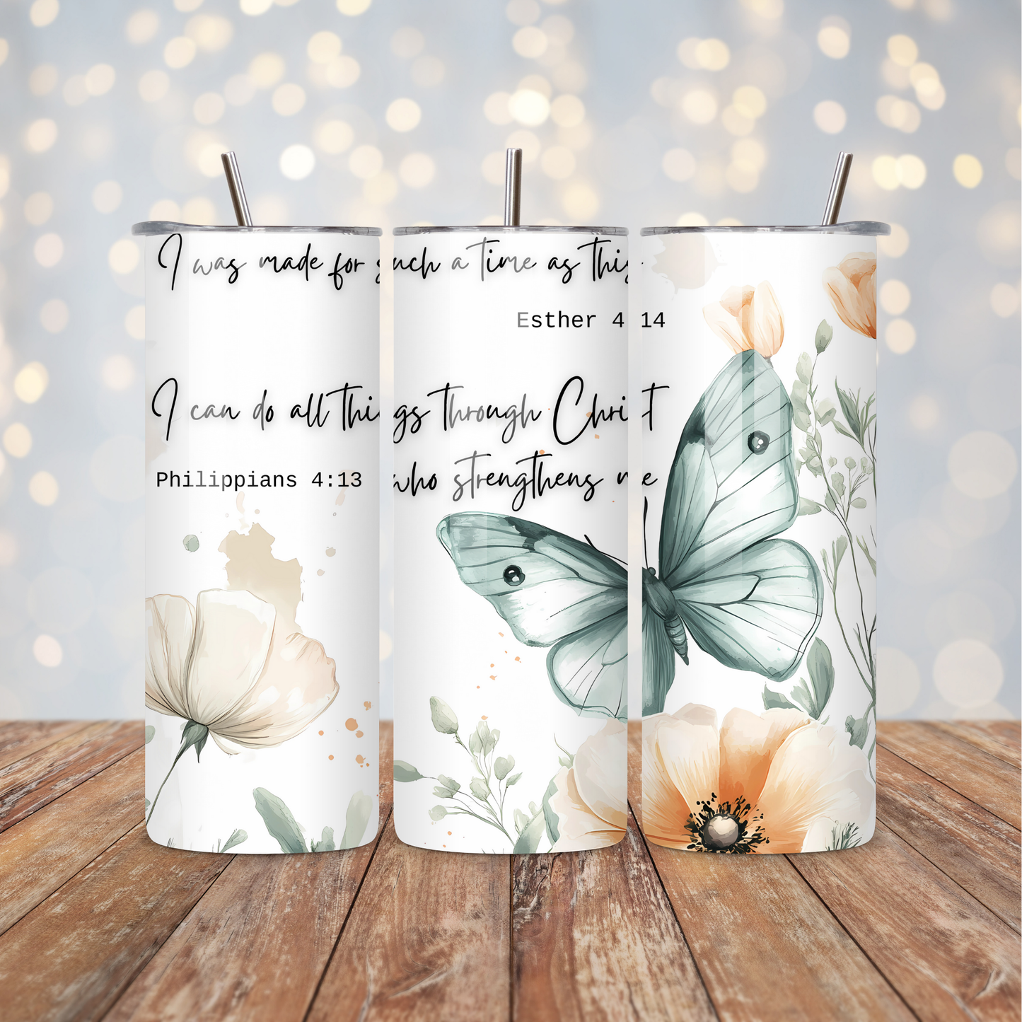 Prayer Butterfly Quotes Sublimation Transfer