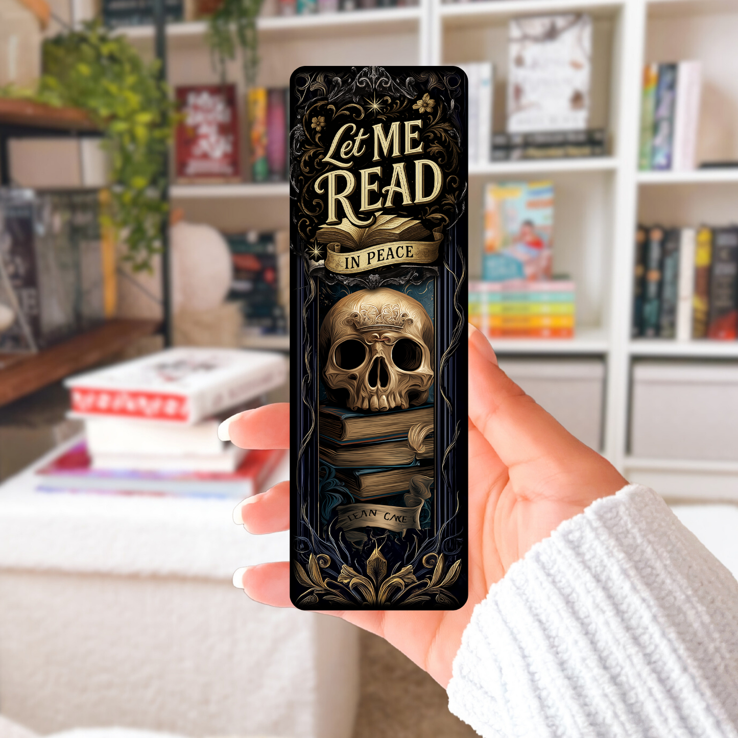 Let Me Read In Peace Sublimation Transfers