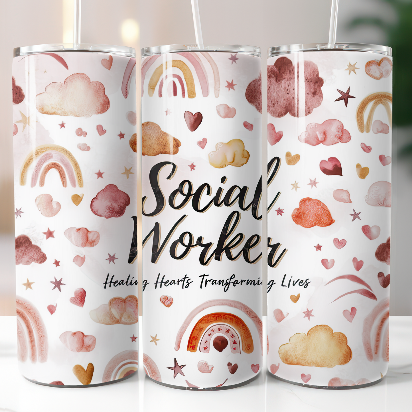 Social Worker, Sublimation Transfer