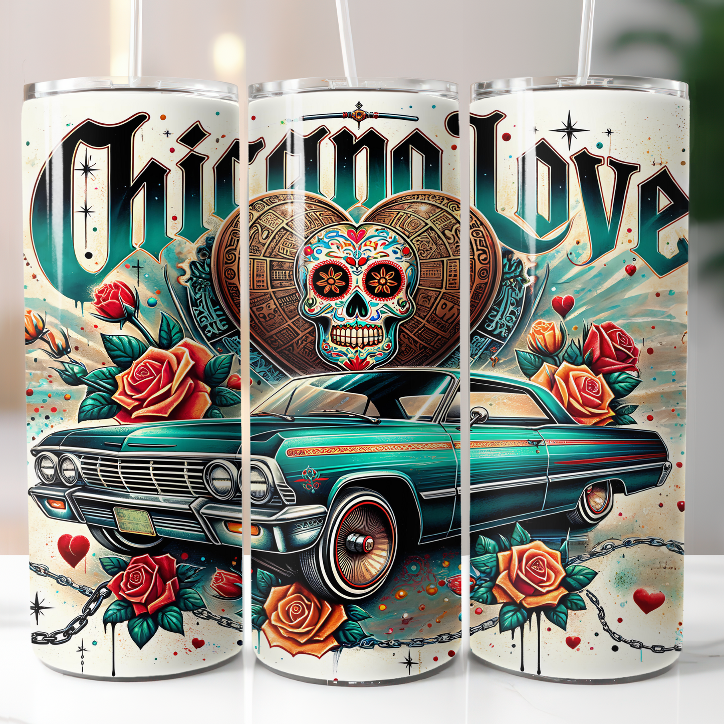Chicano Love Lowrider Sublimation Transfer
