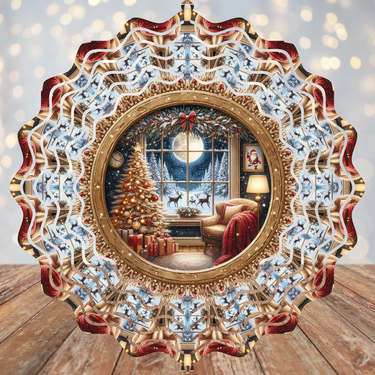 Christmas Tree Window