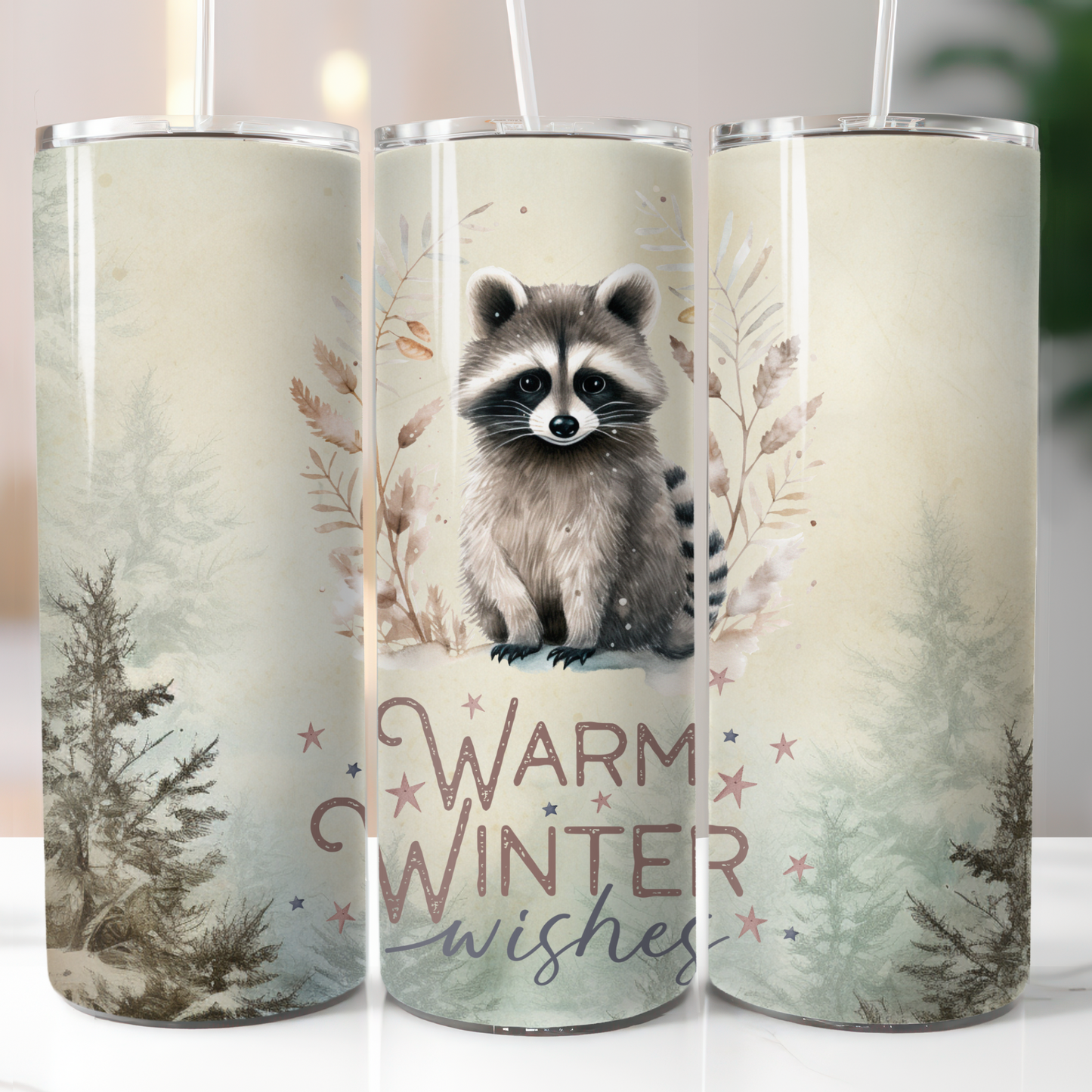 Vintage Christmas Winter, Sublimation, Ready To Press, Print Out Transfer, 20 oz, Skinny Tumbler Transfer, NOT A DIGITAL