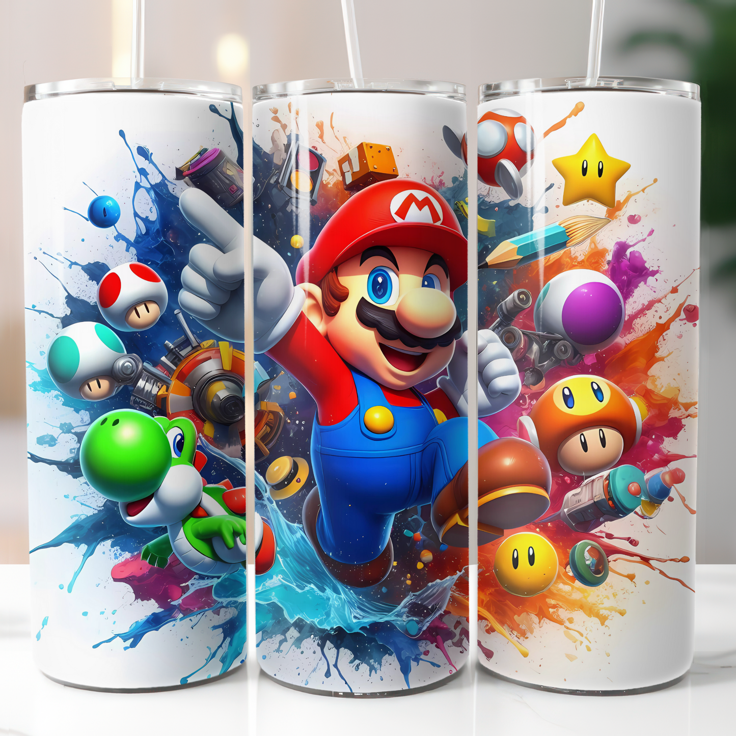 Game Character Sublimation Transfers