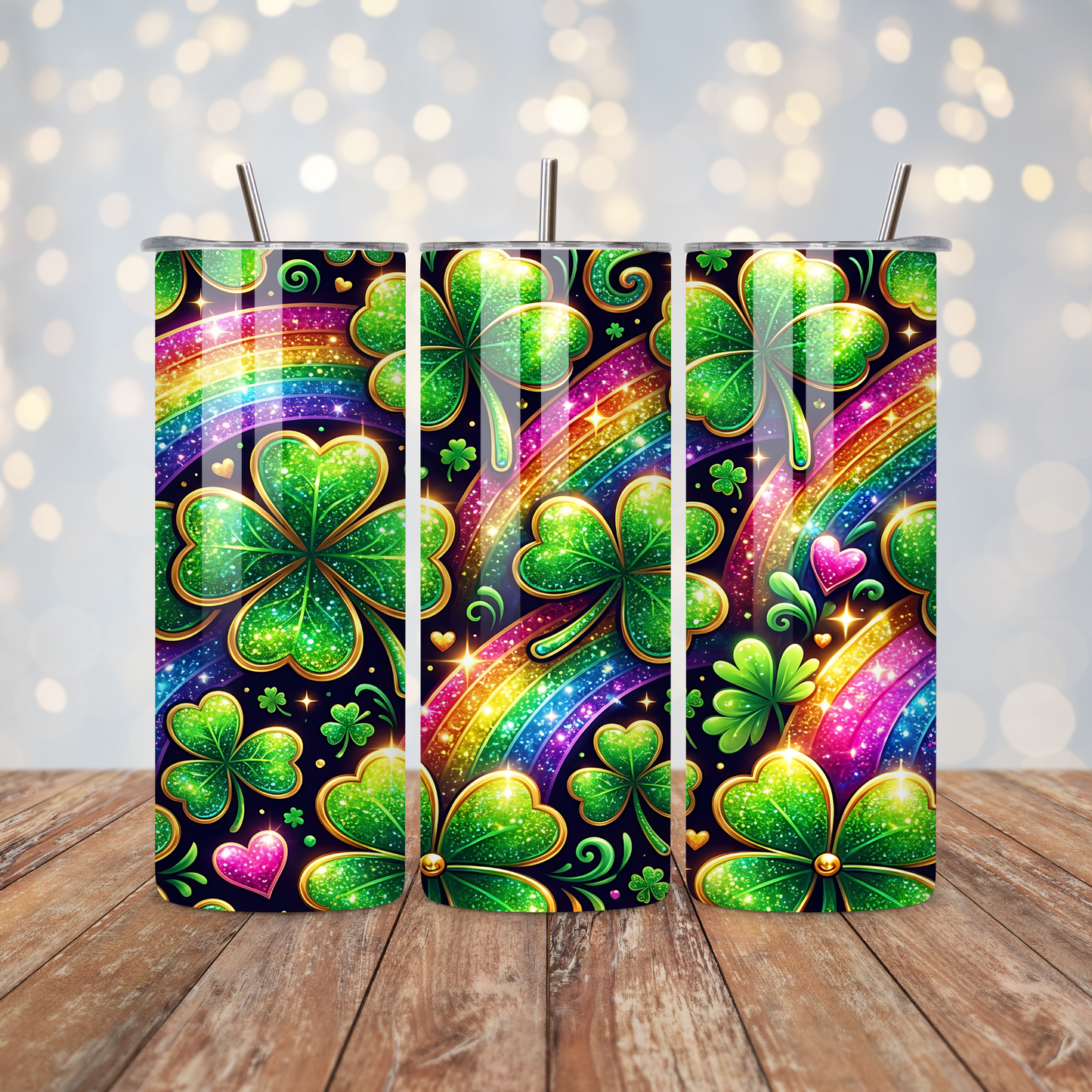 Shamrock Rainbow Sublimation Transfer