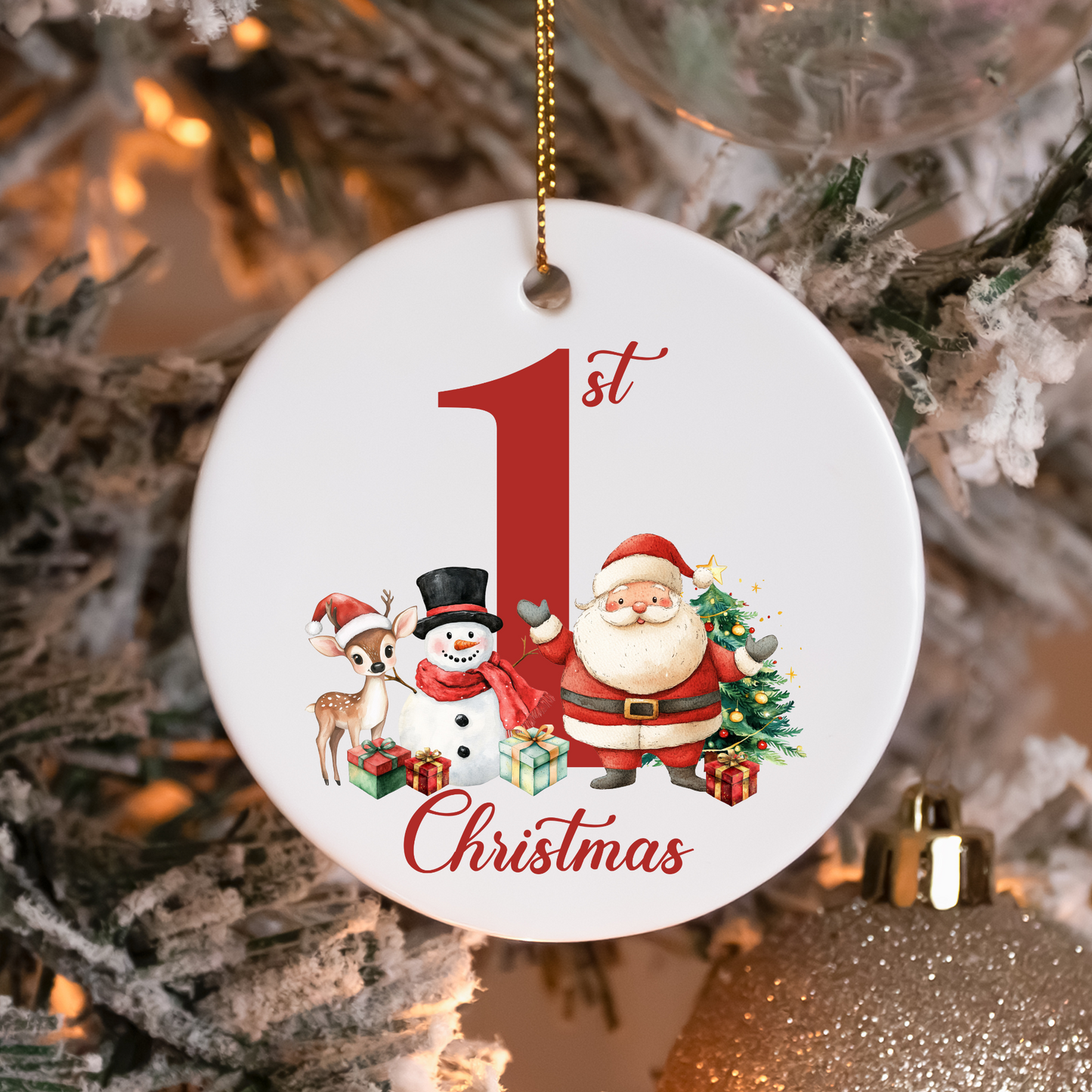 Baby's First Christmas Sublimation Transfers