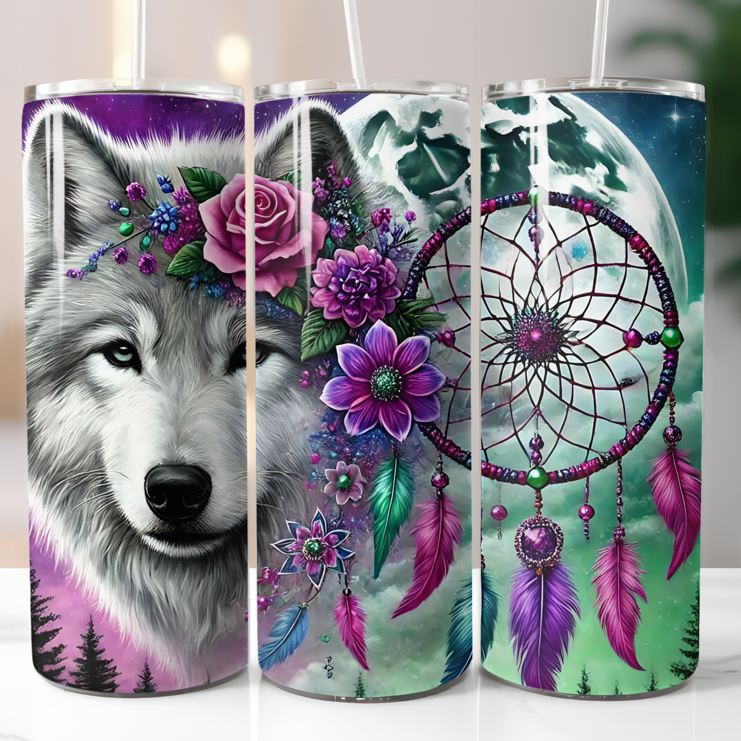 Wolf Dreamcatcher