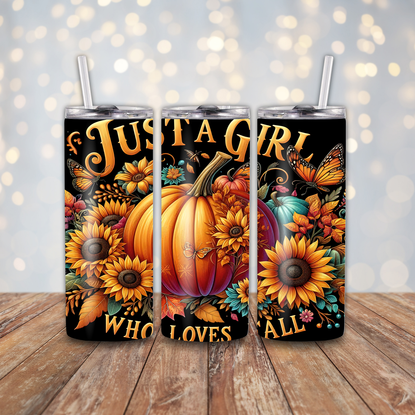 Just A Girl Who Loves Fall Sublimation Transfers