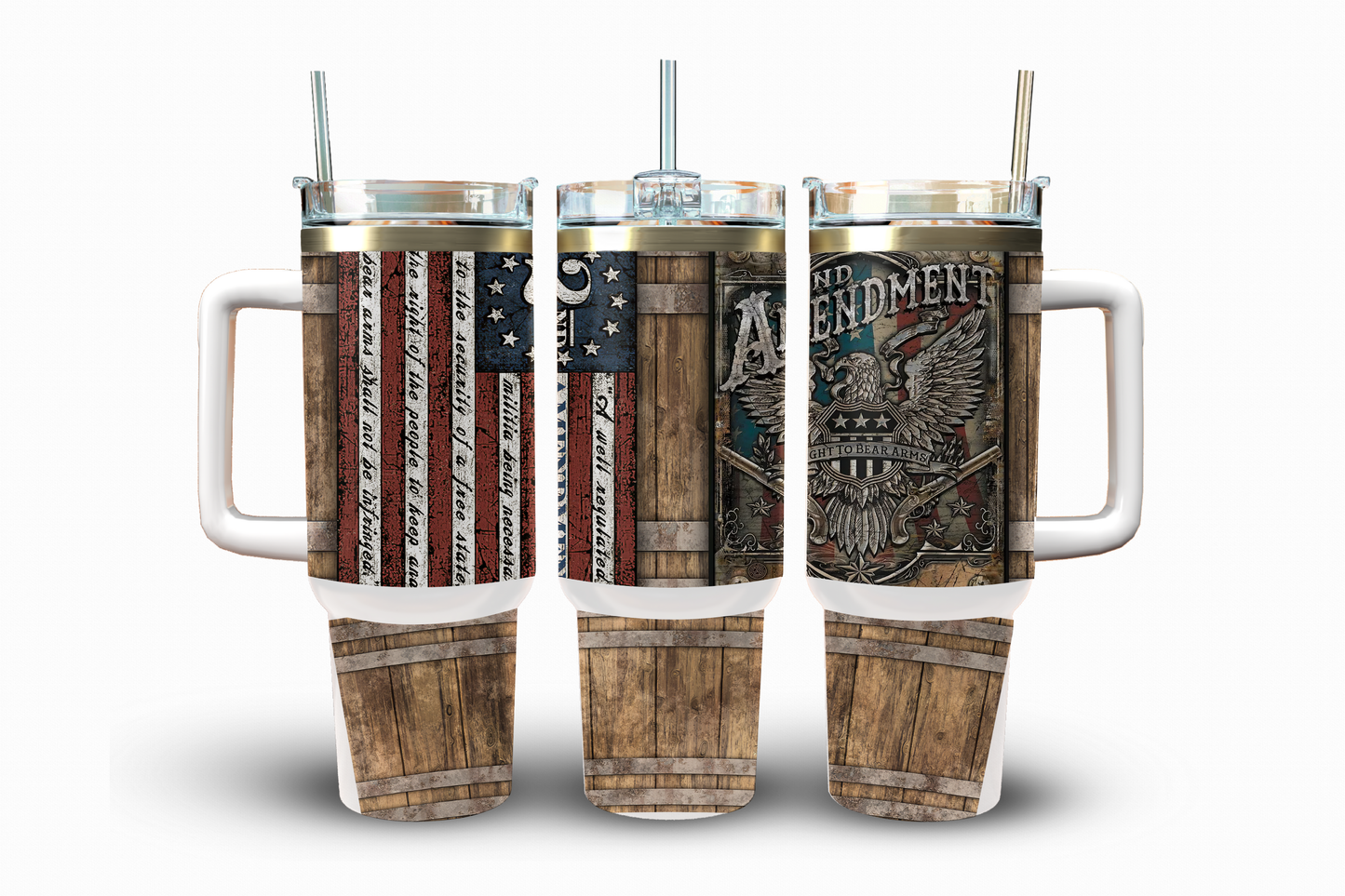 2nd Amendment Sublimation Transfer, 40 oz.