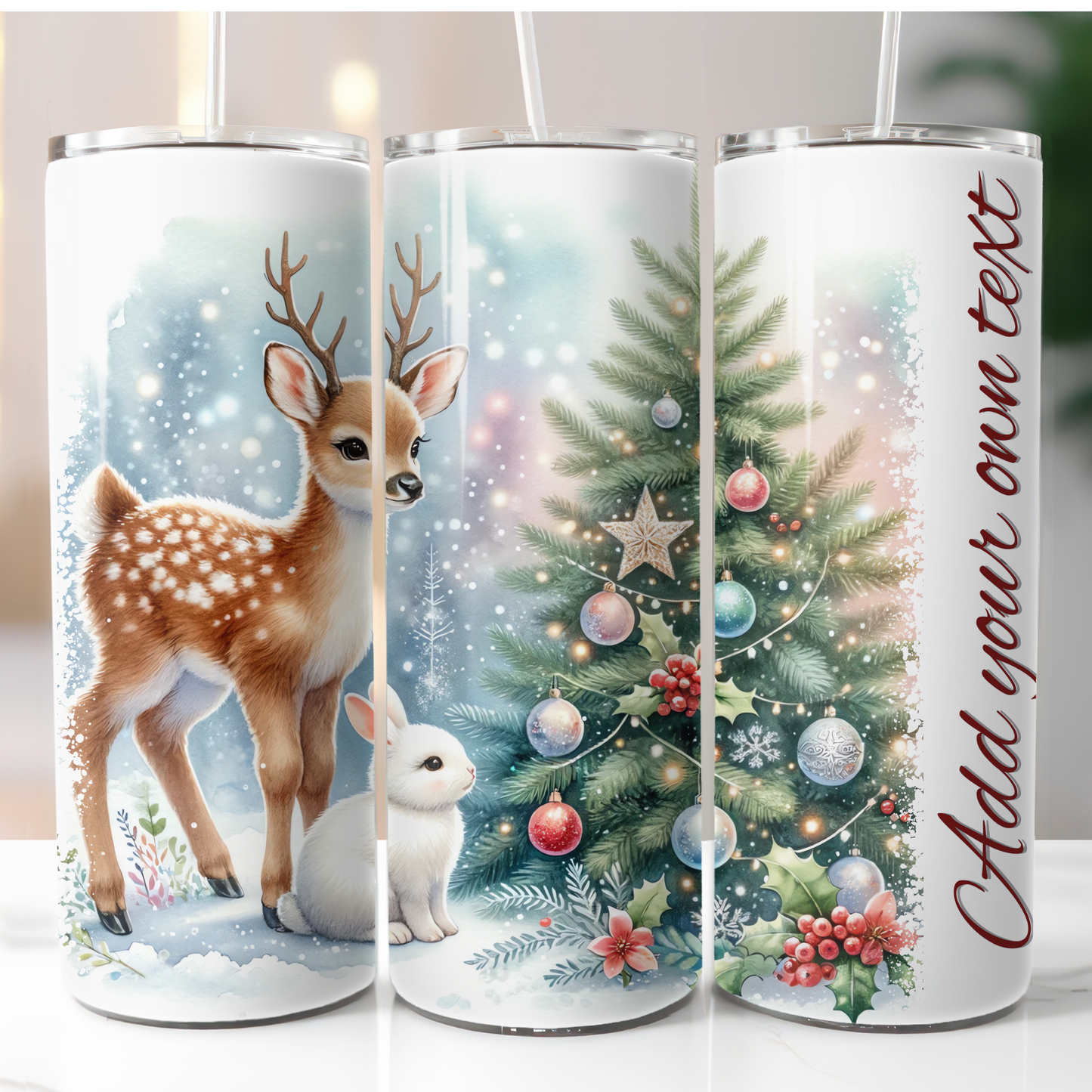 Christmas Reindeer, Sublimation Prints