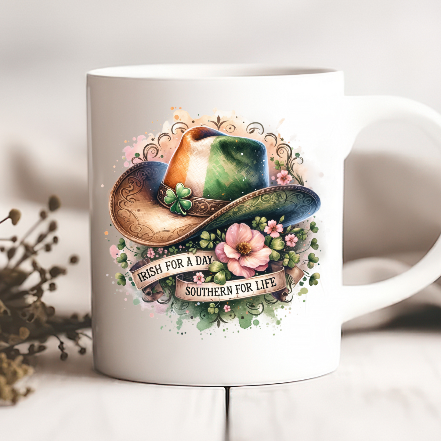 St. Patrick's Mug, Sublimation Transfers