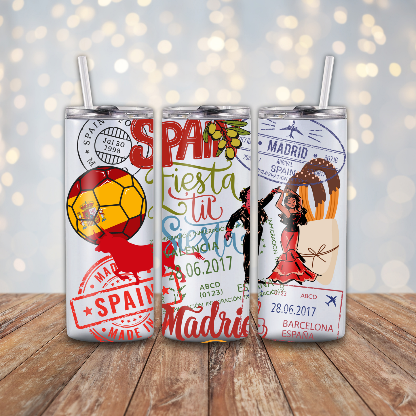 Spain Stamps Sublimation Transfers