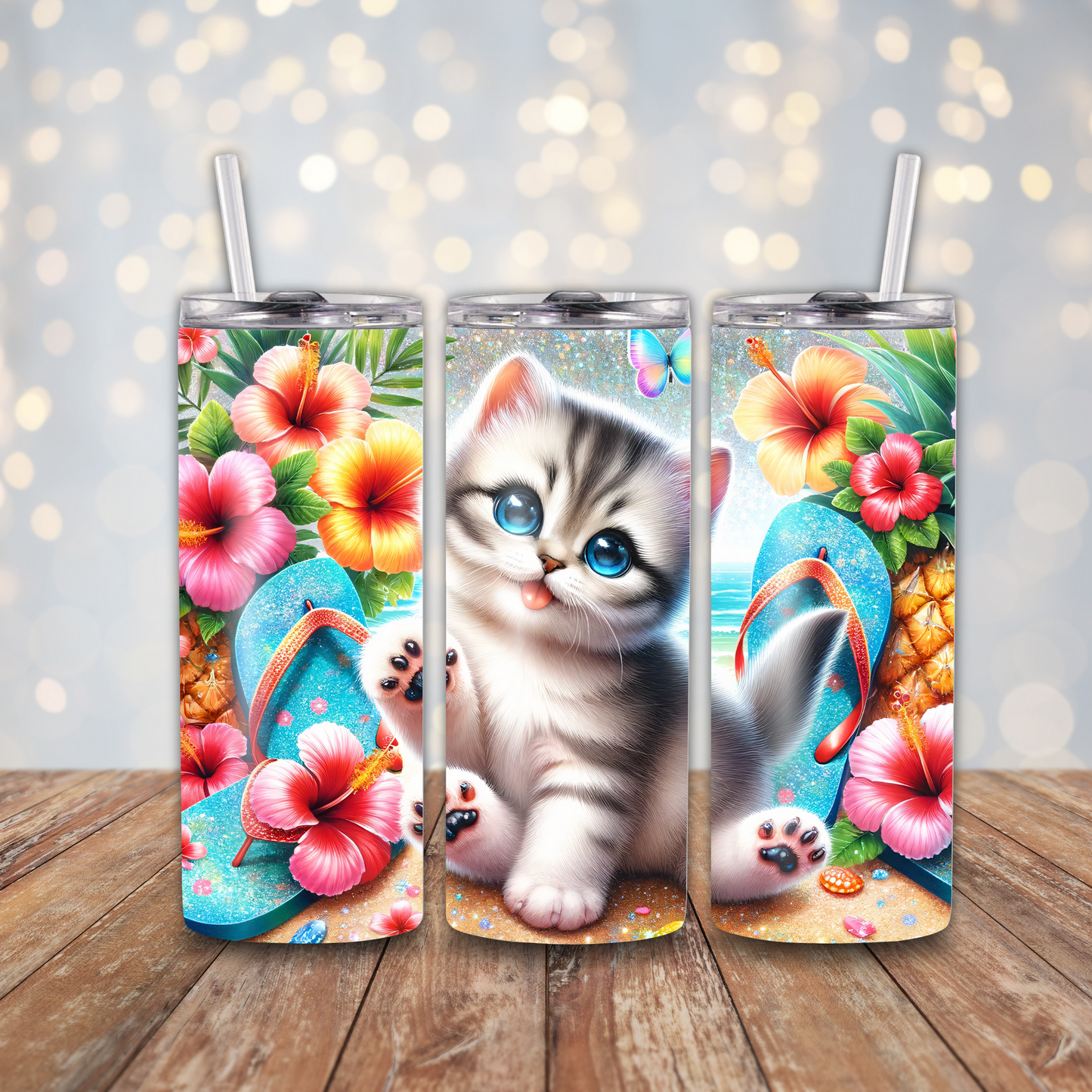 Summer Baby Kitten Sublimation Transfers