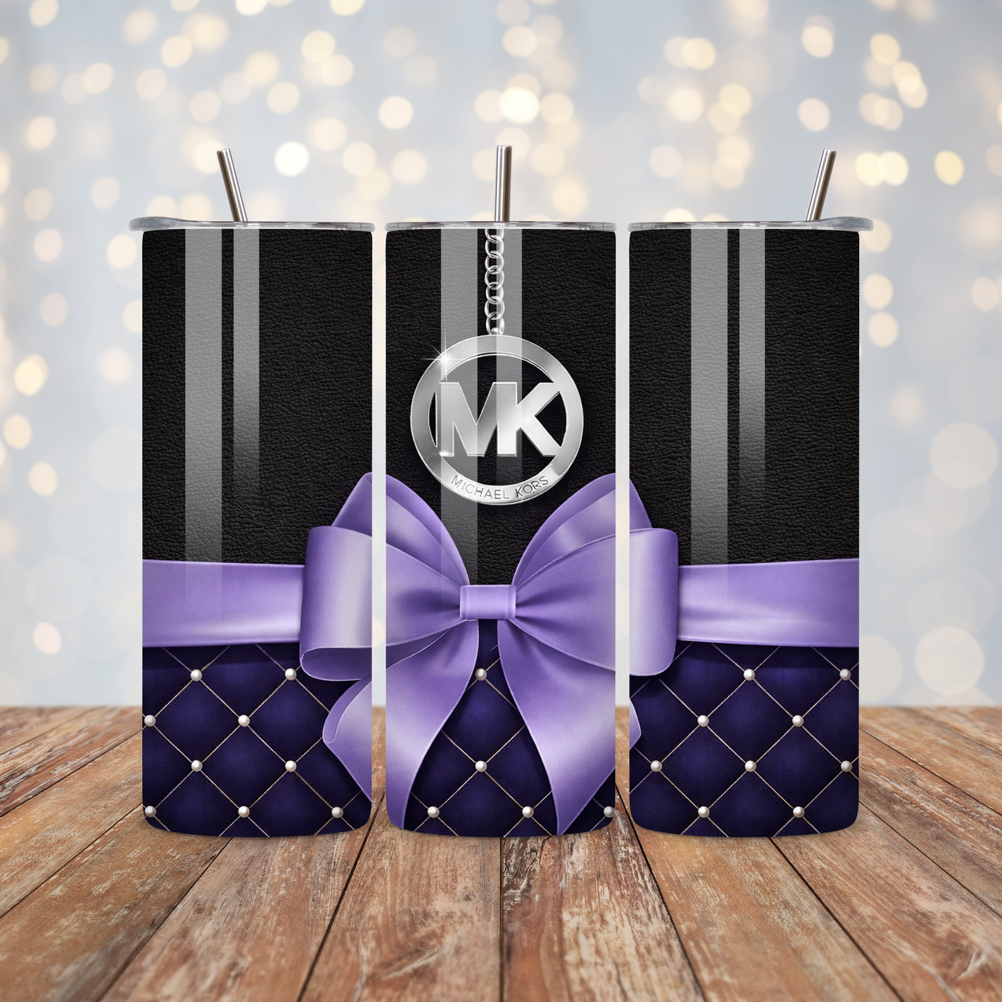 Purple Bow Handbag Design Sublimation Transfer