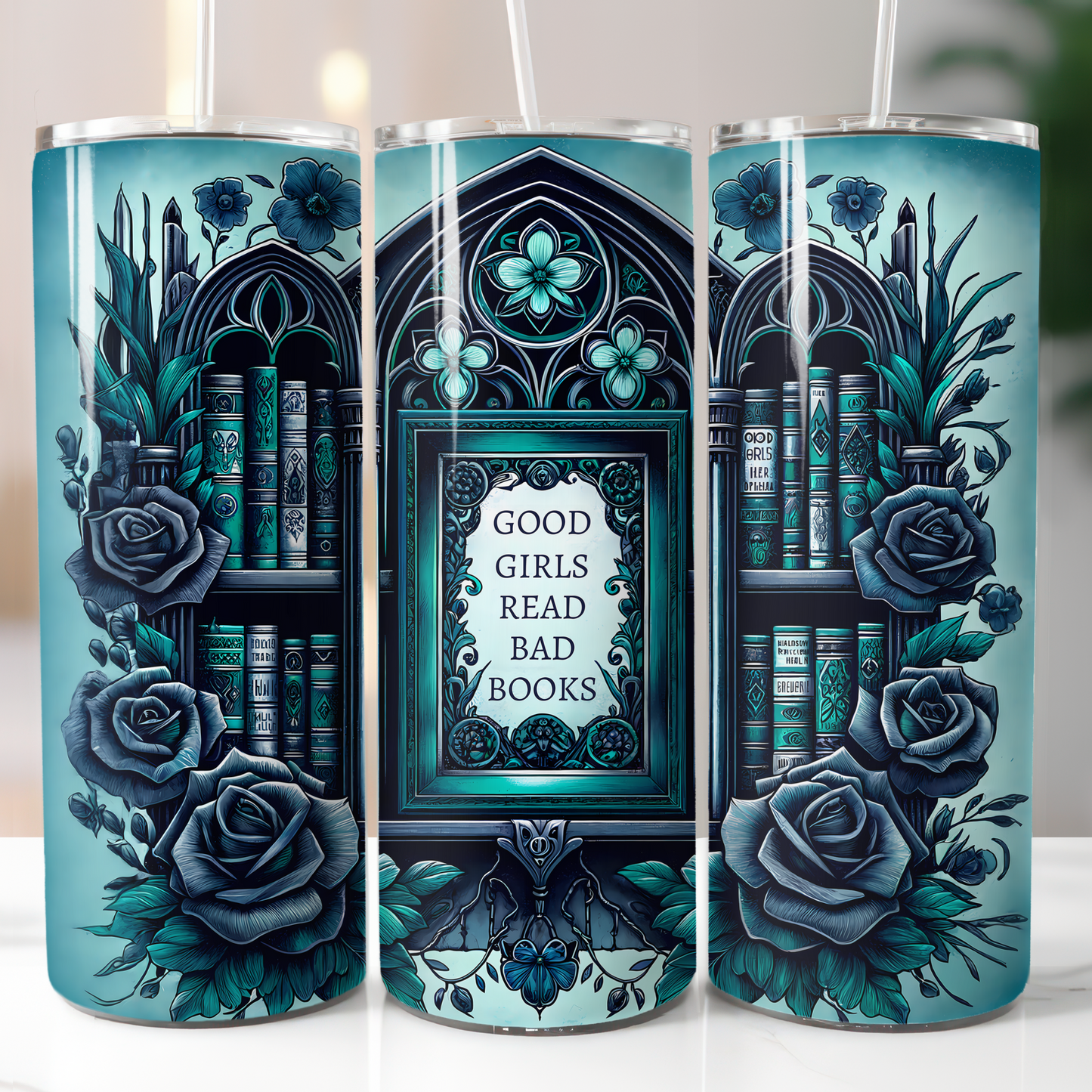 Good Girls Read Bad Books Sublimation Transfer