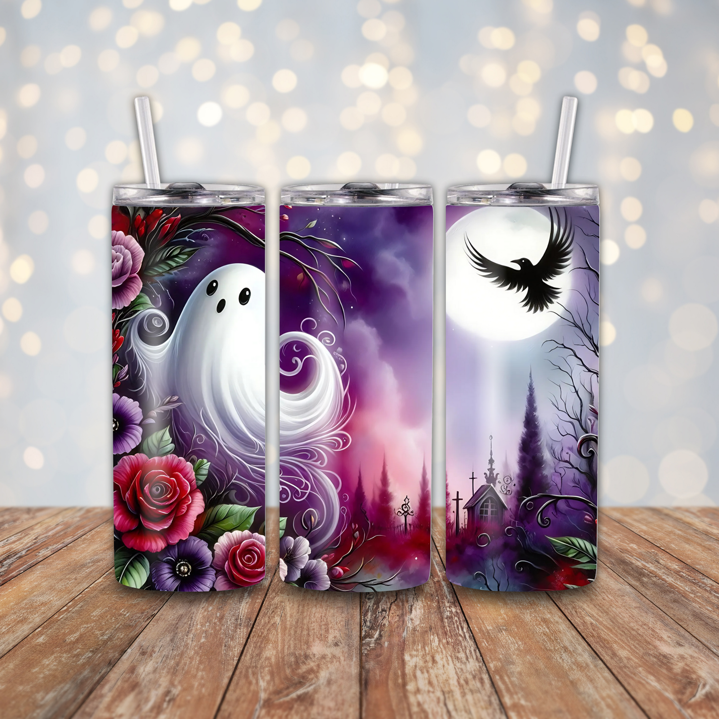 Gothic Ghost Sublimation Transfers