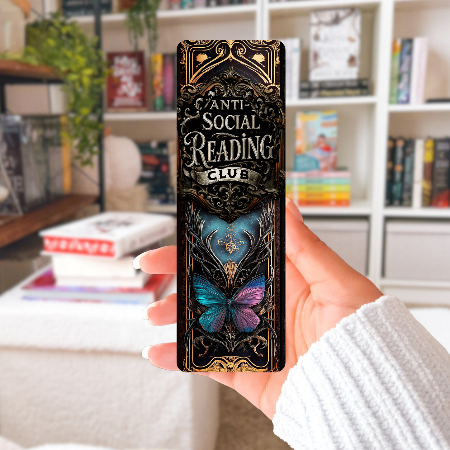Anti-Social Reading Club Bookmark Sublimation Transfers