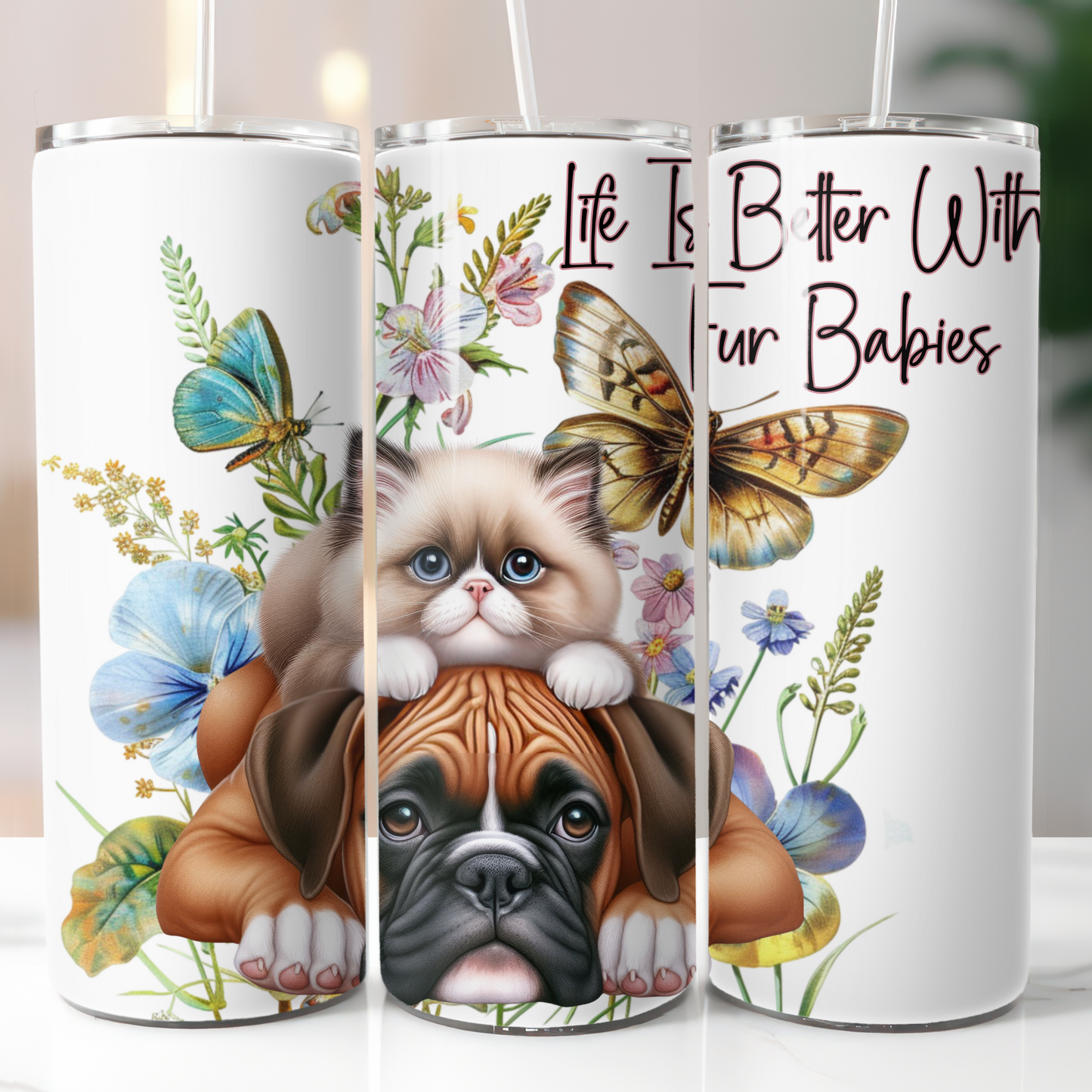 Life Is Better With Fur Babies Sublimation Transfers