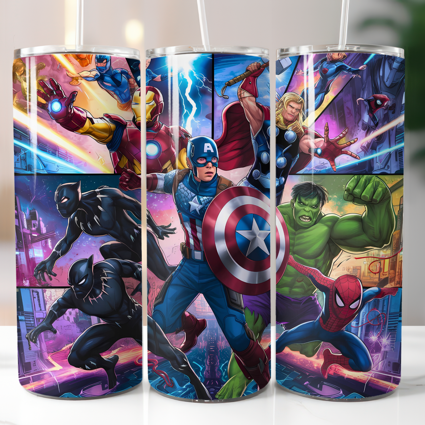 Super Heroe Sublimation Transfers