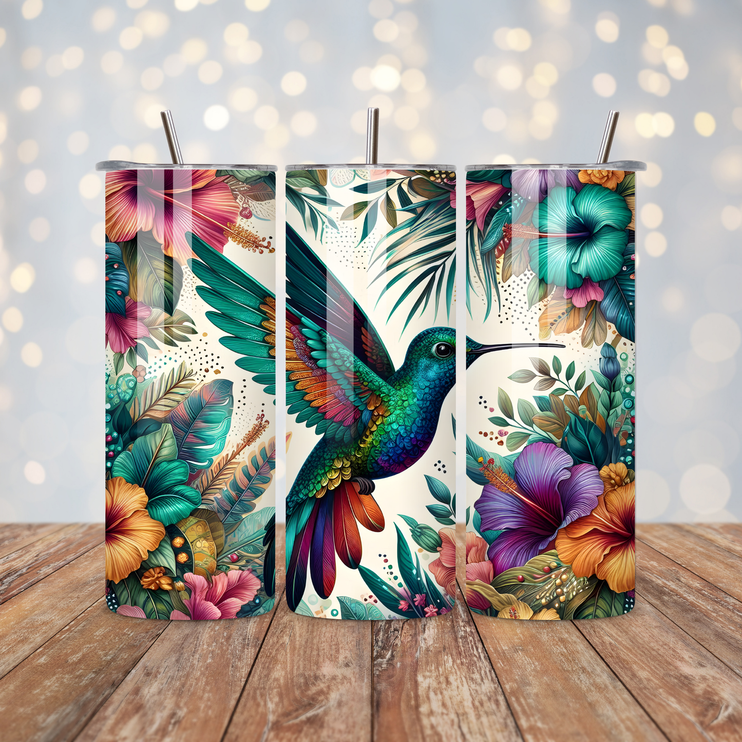 Tropical Hummingbird Sublimation Transfer