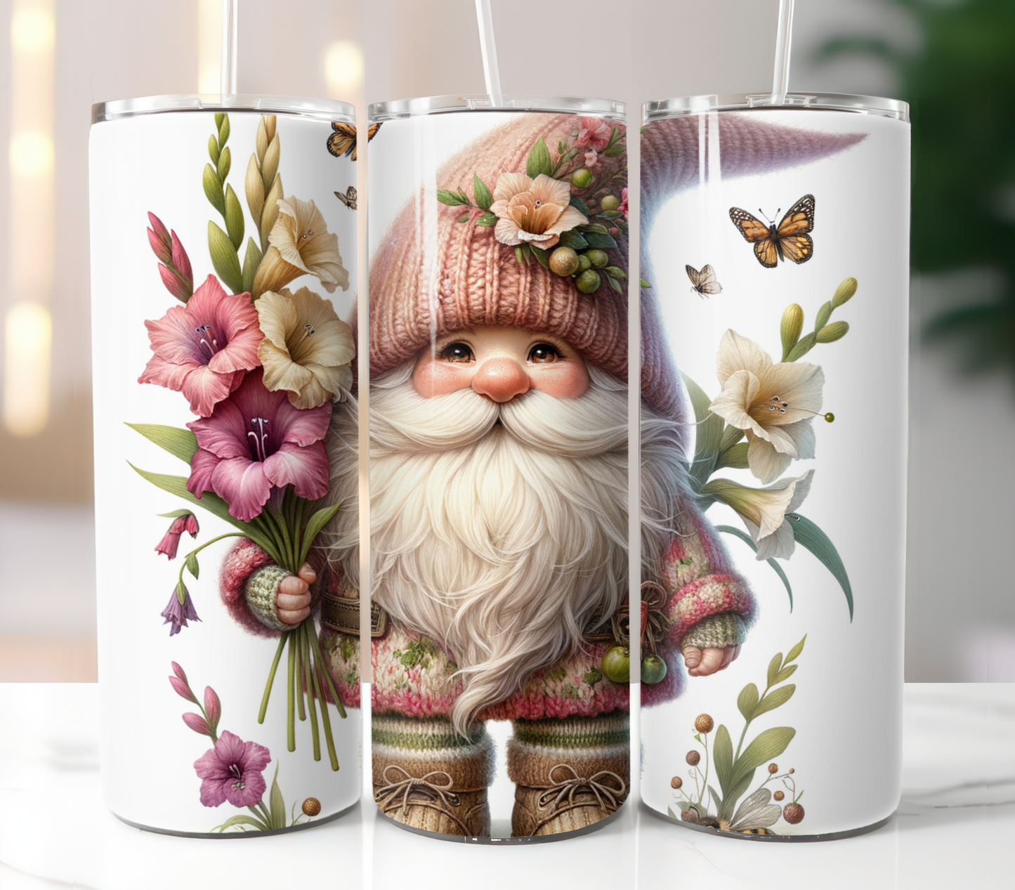 August Birth Flower Month, Sublimation Prints