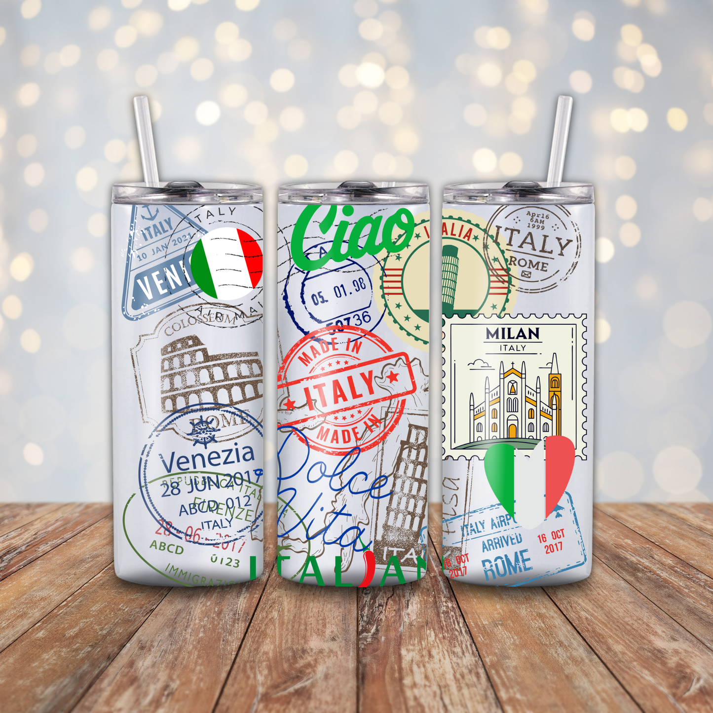 Italy Stamps Sublimation Transfers