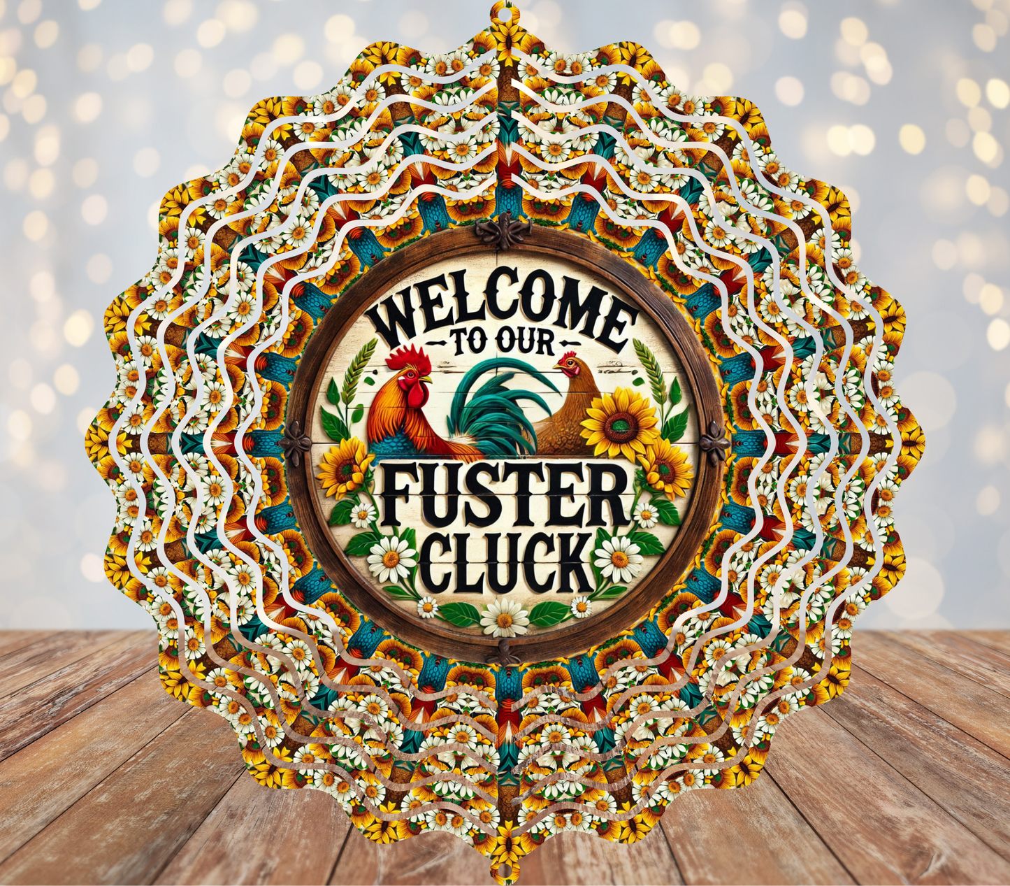 Welcome to Our Fuster Cluck Wind Spinner