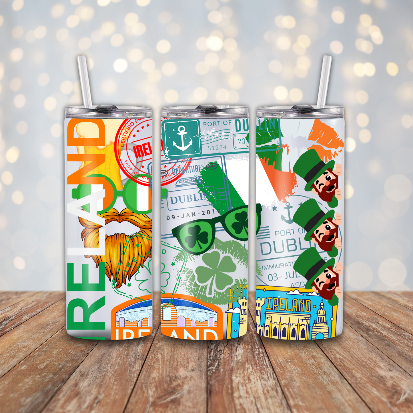 Ireland Stamps Sublimation Transfers