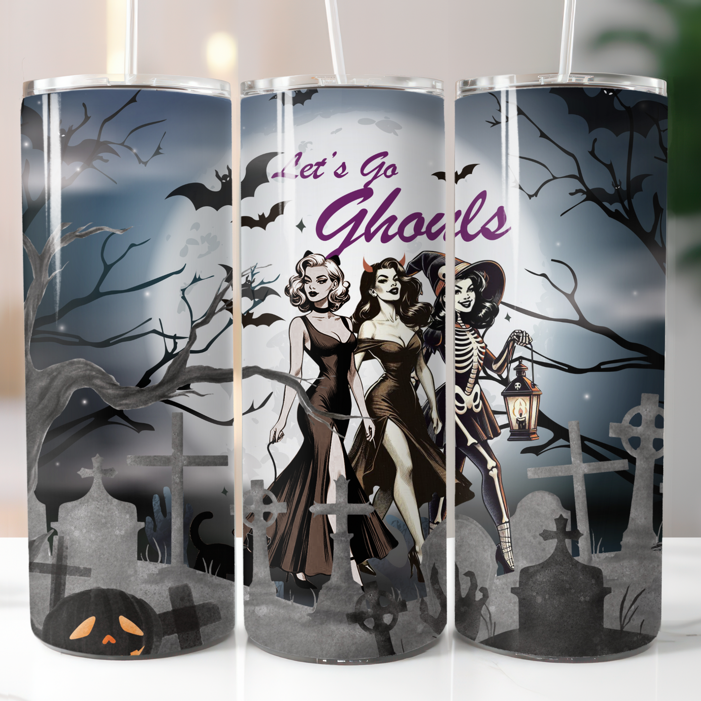 Let's Go Ghouls, Sublimation Transfer