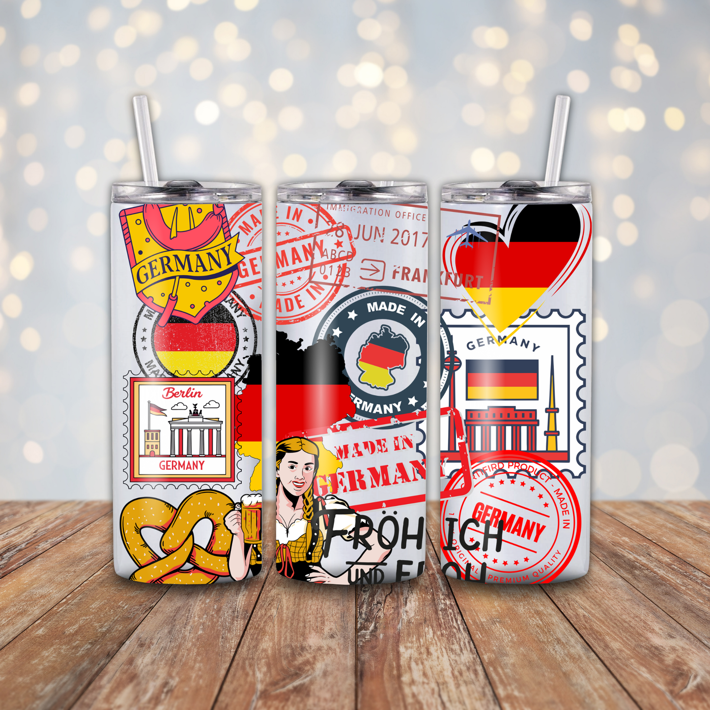 Germany Stamps Sublimation Transfers