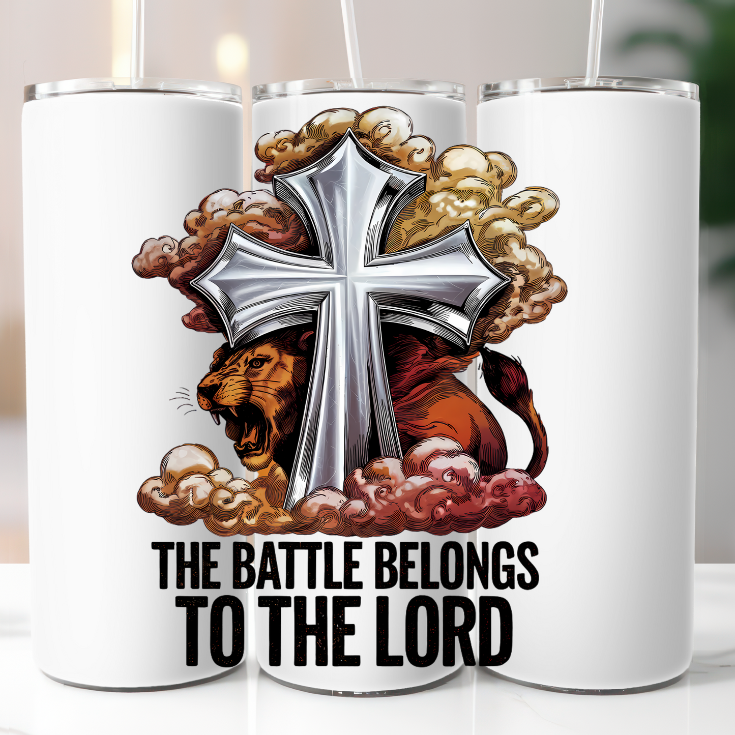 The Battle Belongs to the Lord Sublimation Transfer (Copy)