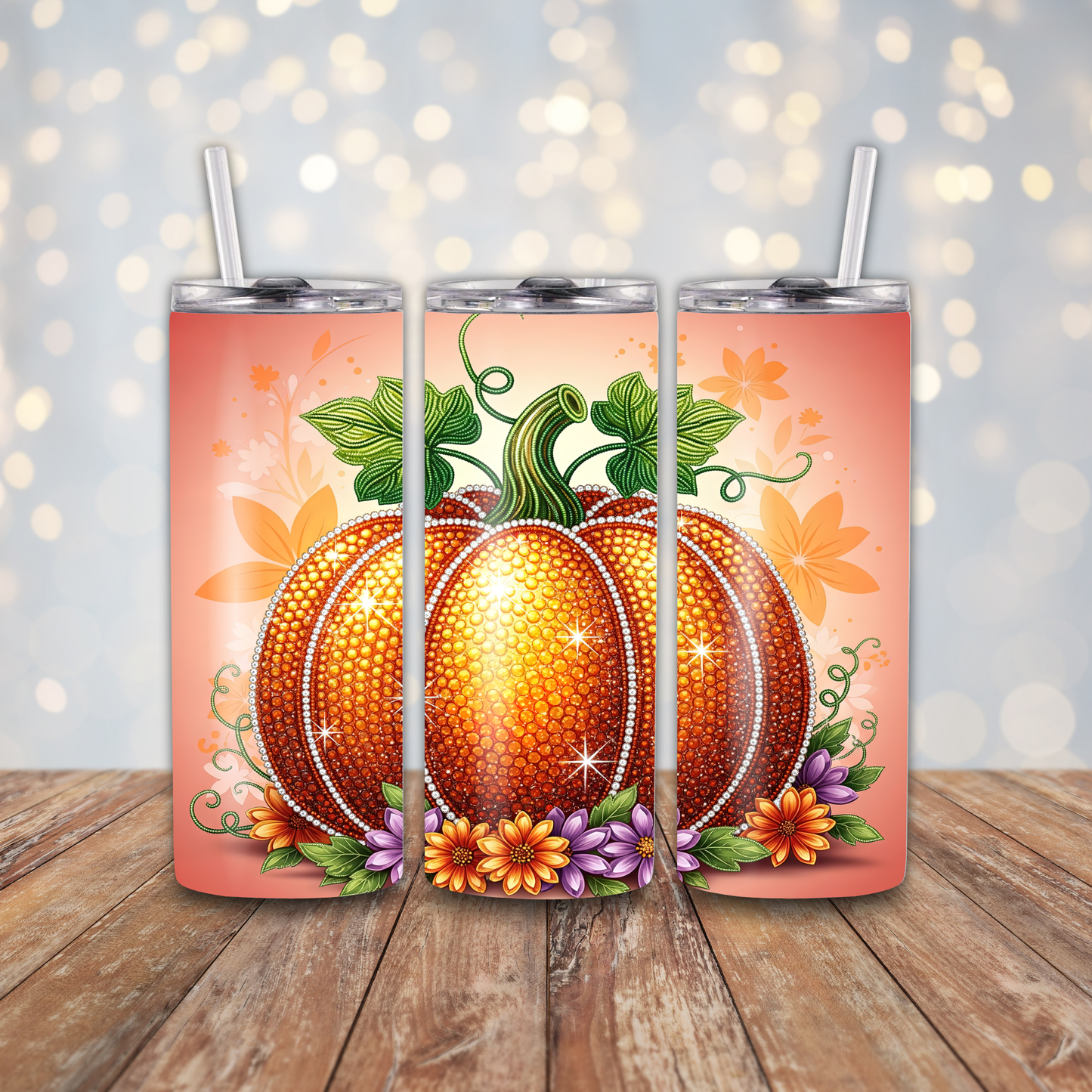 Glitter Pumpkin Sublimation Transfers