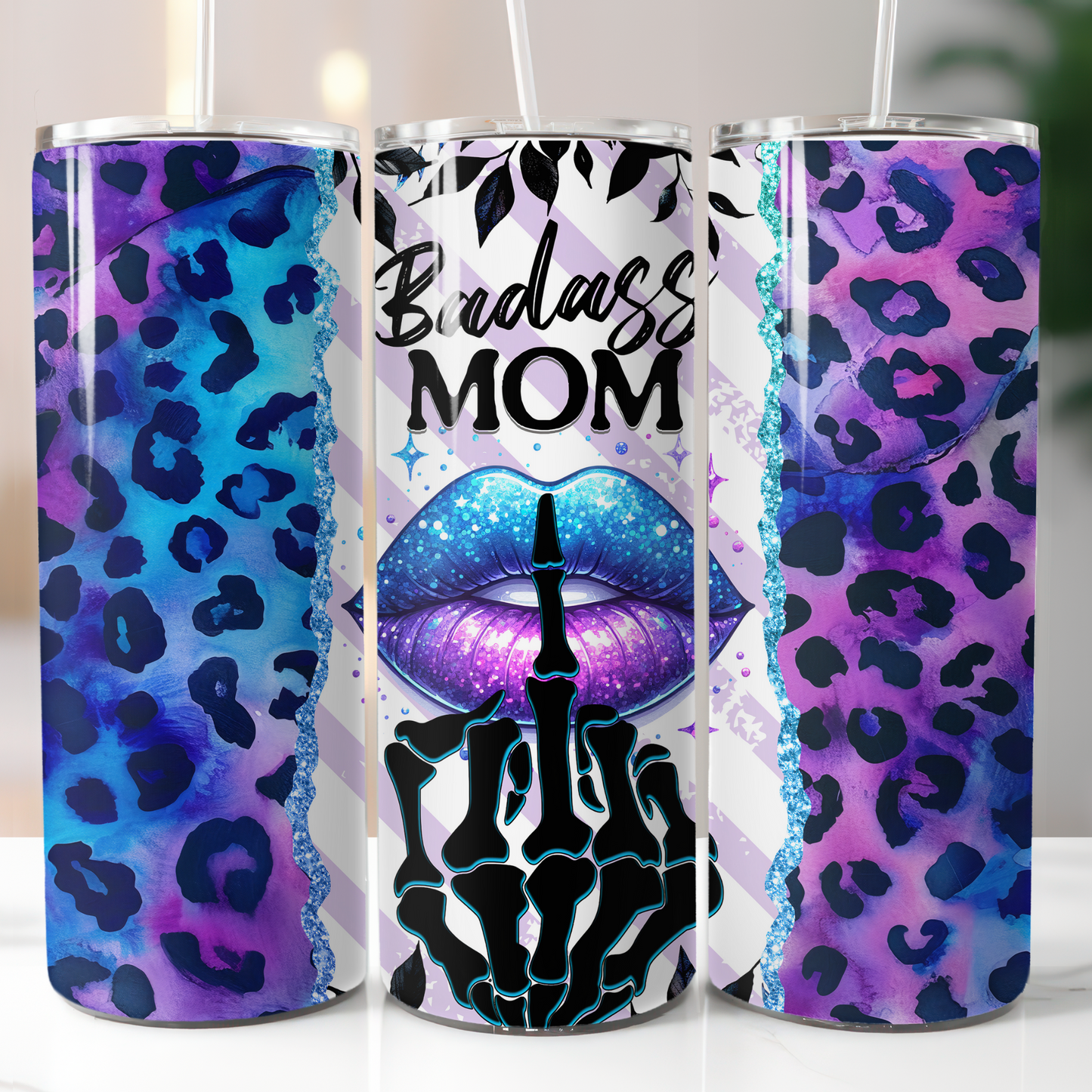 Bad Ass Mom, Sublimation Transfer