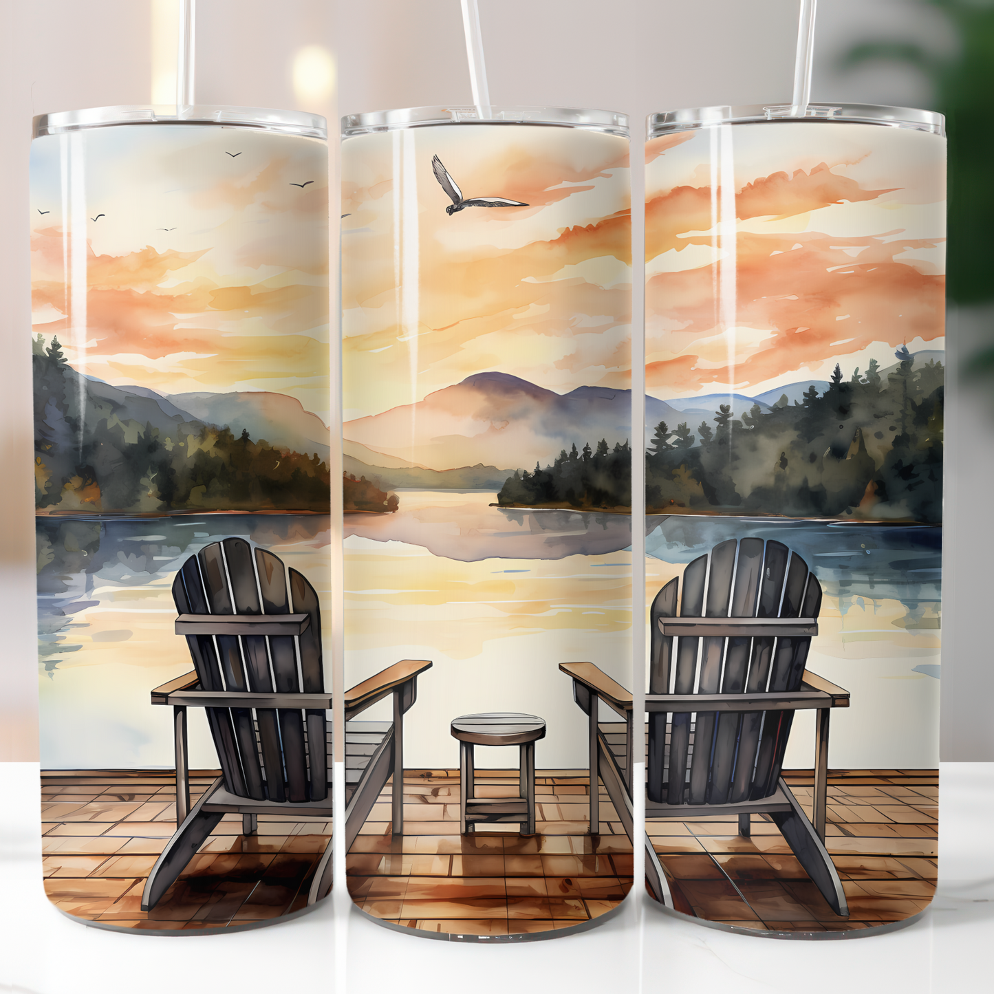 Scenic Lake, Sublimation Transfer