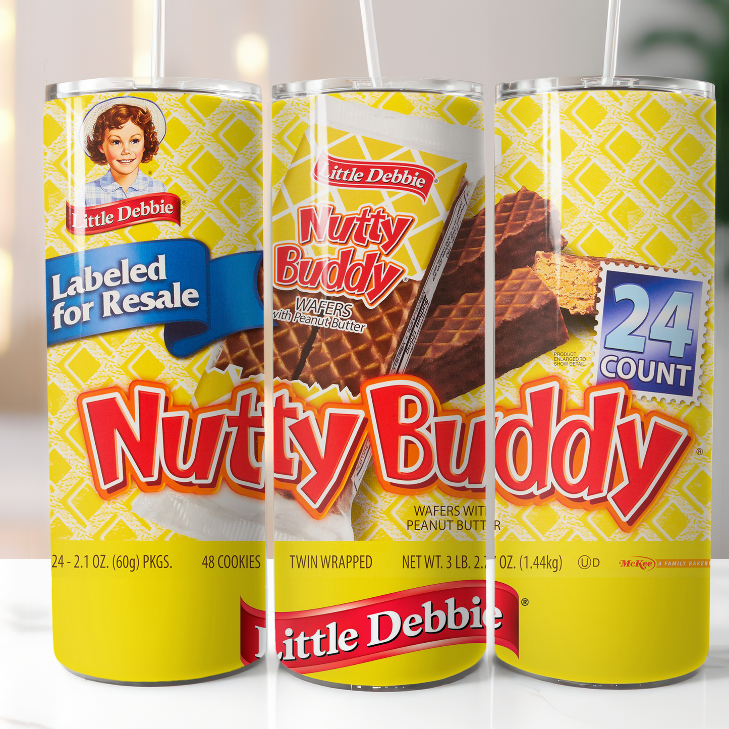 Snack Cakes, Sublimation Transfer