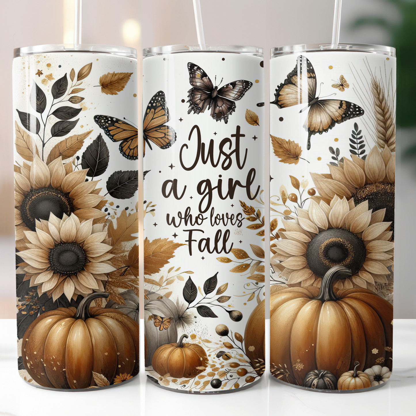 Just A Girl Who Loves Fall Sublimation Transfers