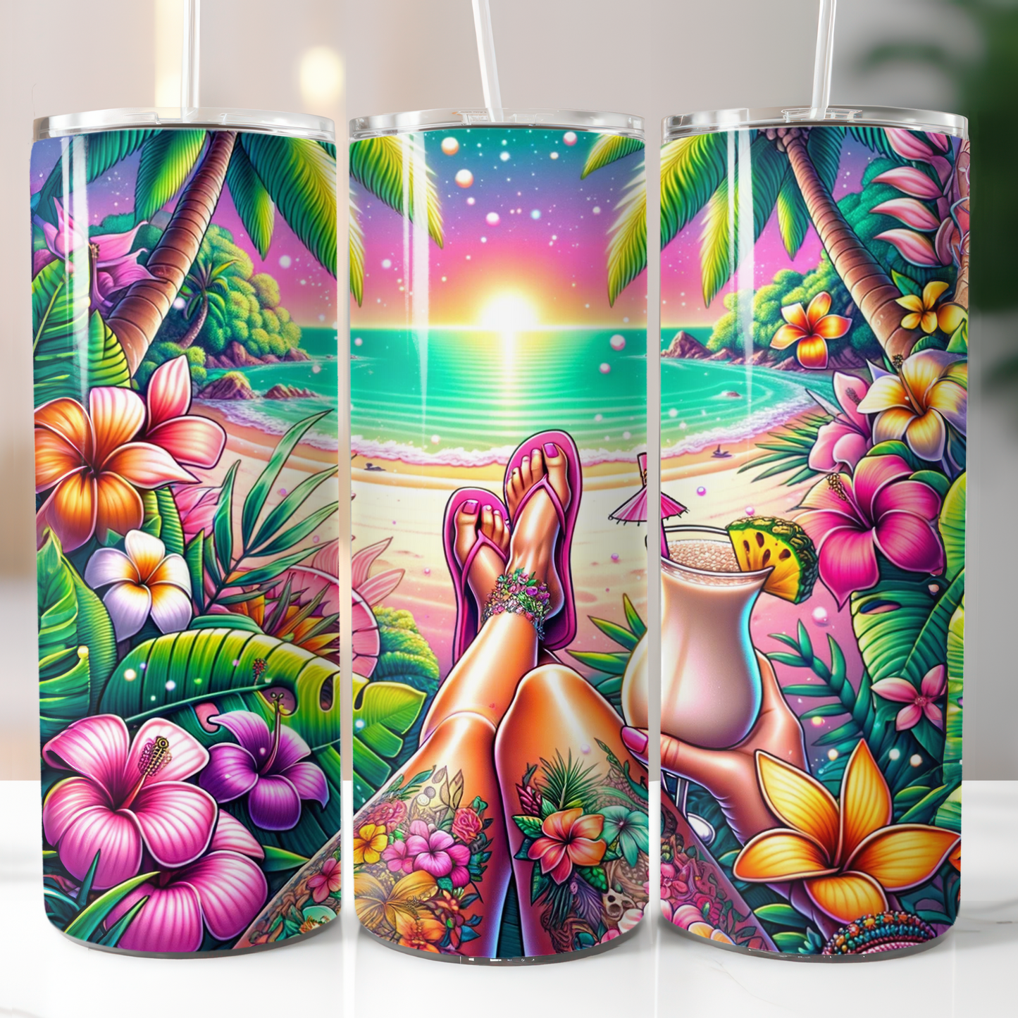 Summer Vibes, Sublimation Transfer