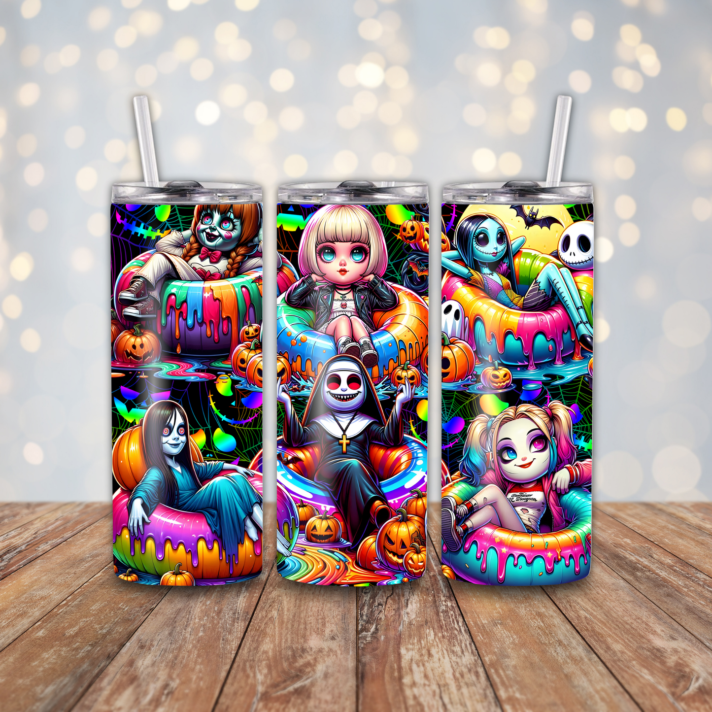 Halloween Princesses Sublimation Transfers