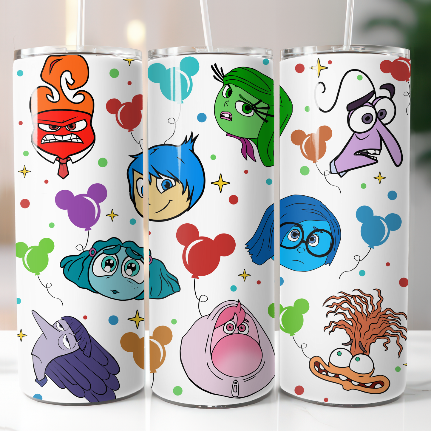 Emotions Mickey Balloons, Sublimation Prints